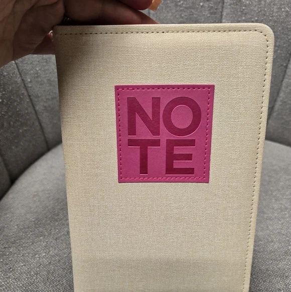 Love Notes Cream Binder with Pink Accent - Picture 15 of 16